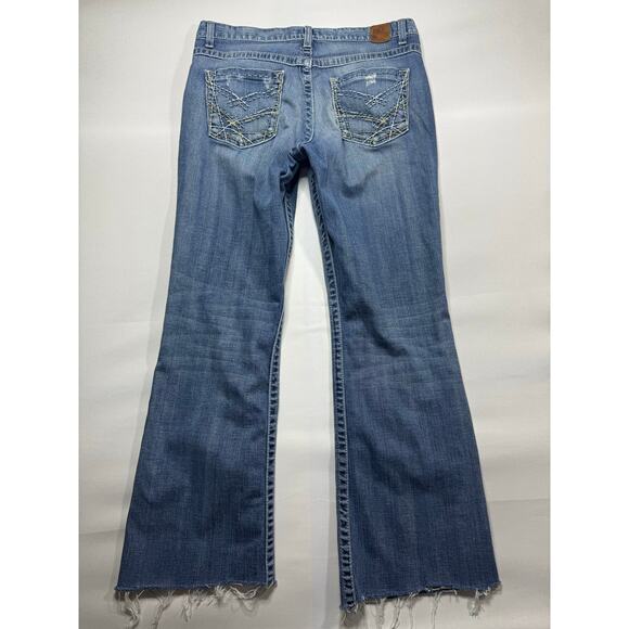 BKE Buckle Drew Women's Bootcut Blue Denim Jeans - Size 31x33.5 (34x30) - Picture 2 of 6